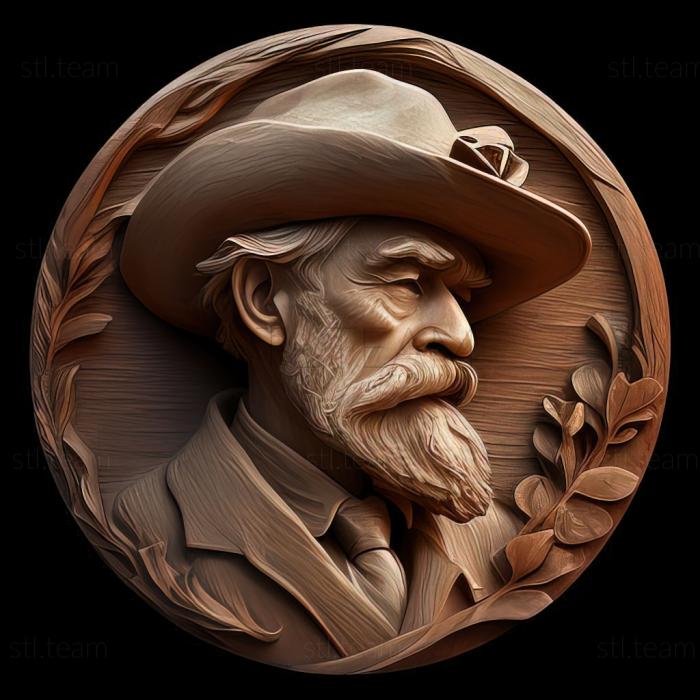 3D model Pierre Auguste Renoir (STL)